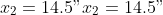x_2 = 14.5
